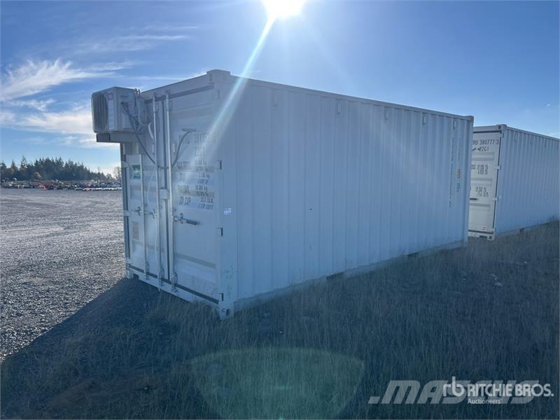 20 ft x 8 ft Skid-Mounted Storage Container Mobile Építőipar - Egyebek