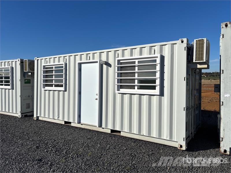 20 ft x 8 ft Skid-Mounted Storage Container Mobile Gradbeništvo - drugo