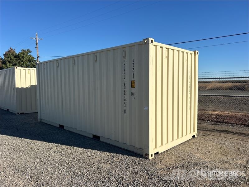 20 ft x 8 ft Skid-Mounted Mobile Office Storage Co Kontenery magazynowe
