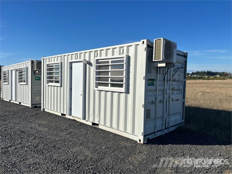20 ft x 8 ft Skid-Mounted Storage Container Mobile Építőipar - Egyebek
