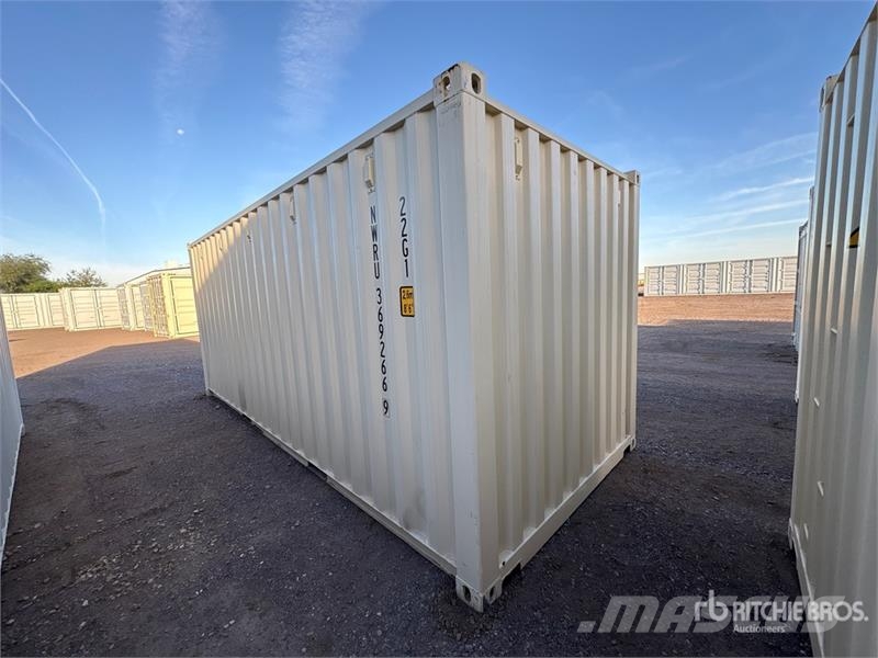 20 ft x 8 ft Skid-Mounted Storage Container Raktárkonténerek