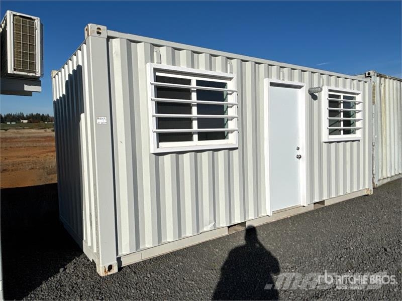 20 ft x 8 ft Skid-Mounted Storage Container Mobile Gradbeništvo - drugo