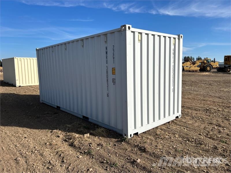 20 ft x 8 ft Skid-Mounted Storage Container Mobile Építőipar - Egyebek