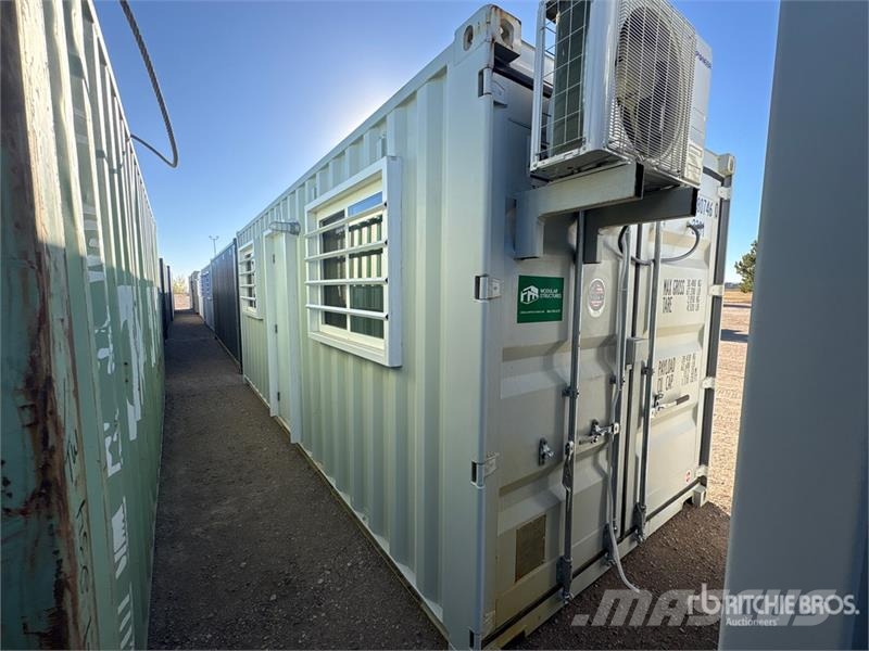 20 ft x 8 ft Skid-Mounted Mobile Office (Unused) Muu