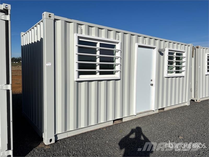 20 ft x 8 ft Skid-Mounted Storage Container Mobile Építőipar - Egyebek
