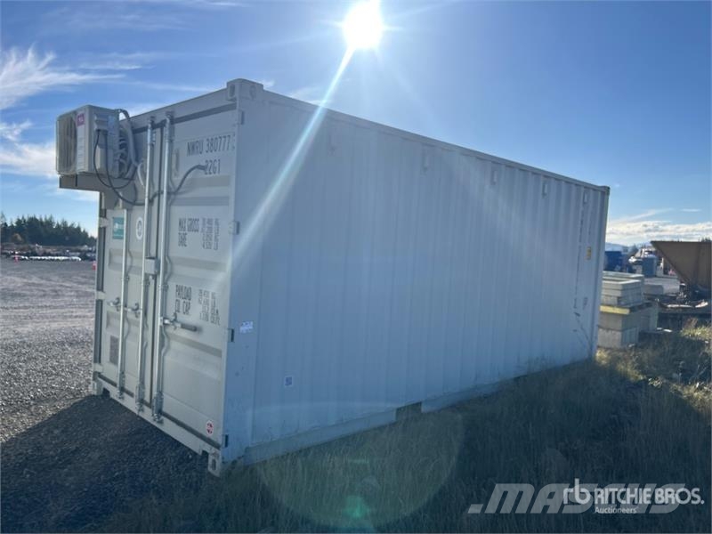 20 ft x 8 ft Skid-Mounted Storage Container Mobile Gradbeništvo - drugo