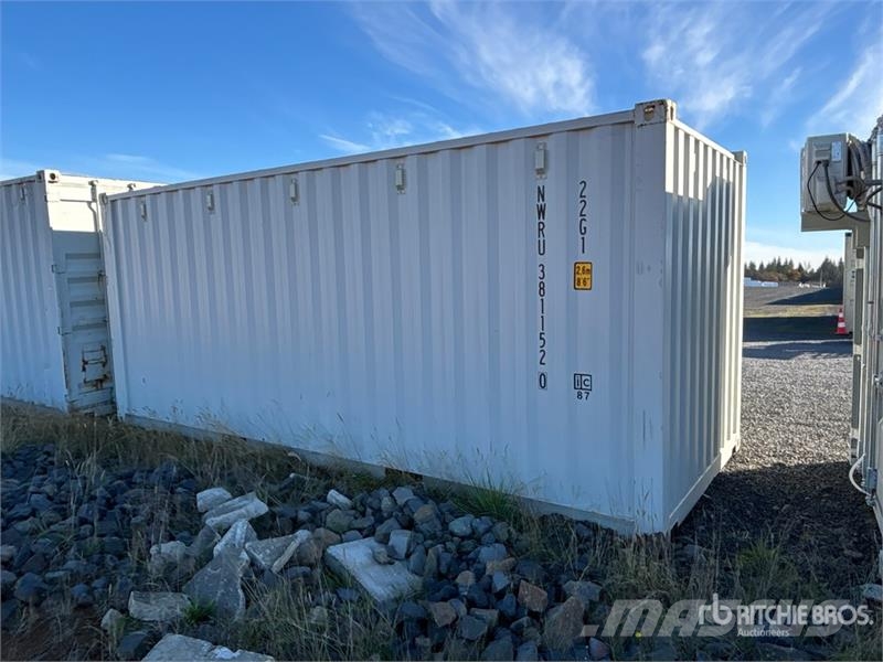 20 ft x 8 ft Skid-Mounted Storage Container Mobile Gradbeništvo - drugo