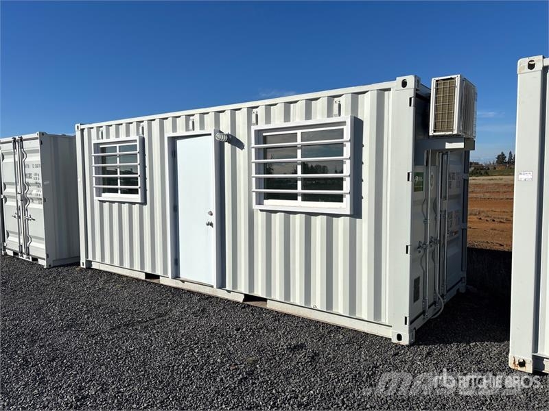 20 ft x 8 ft Skid-Mounted Storage Container Mobile Építőipar - Egyebek