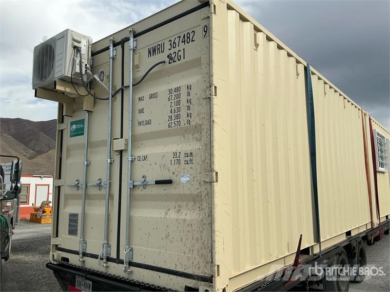 20 ft x 8 ft Skid-Mounted Mobile Office (Unused) 建設機械 - その他
