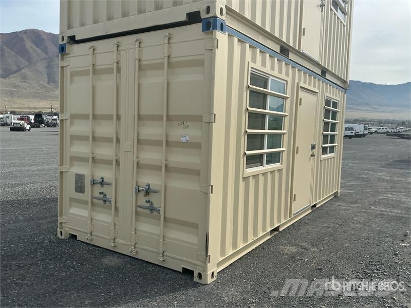  20 ft x 96 in Skid-Mounted Mobile Office (Unused) Építőipar - Egyebek