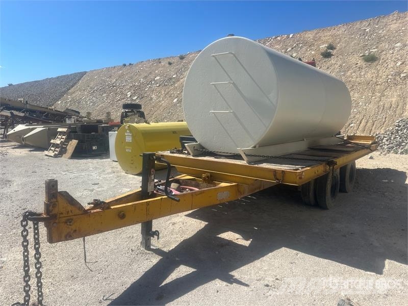 2000 gal Trailer Mounted Steel Fuel Tank Tanques de combustível e aditivos