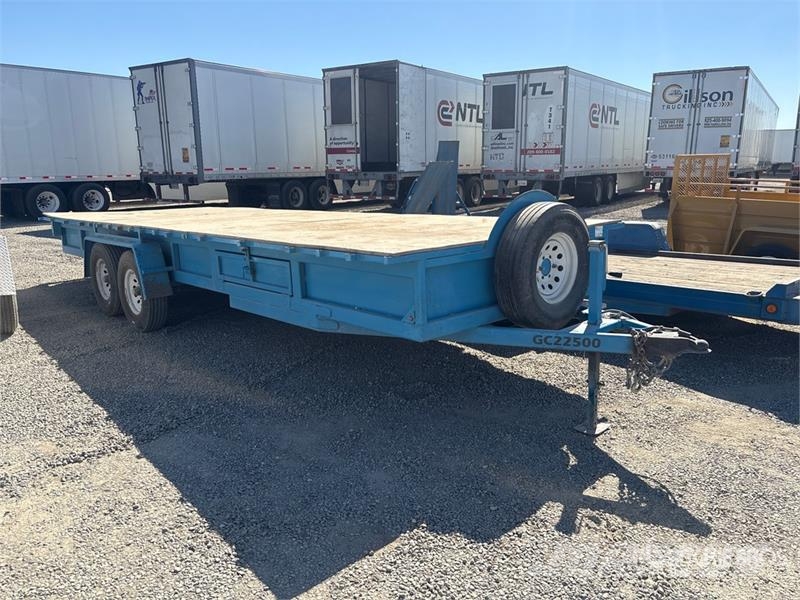  22 ft T/A Flatbed Trailer Remolques de cama baja