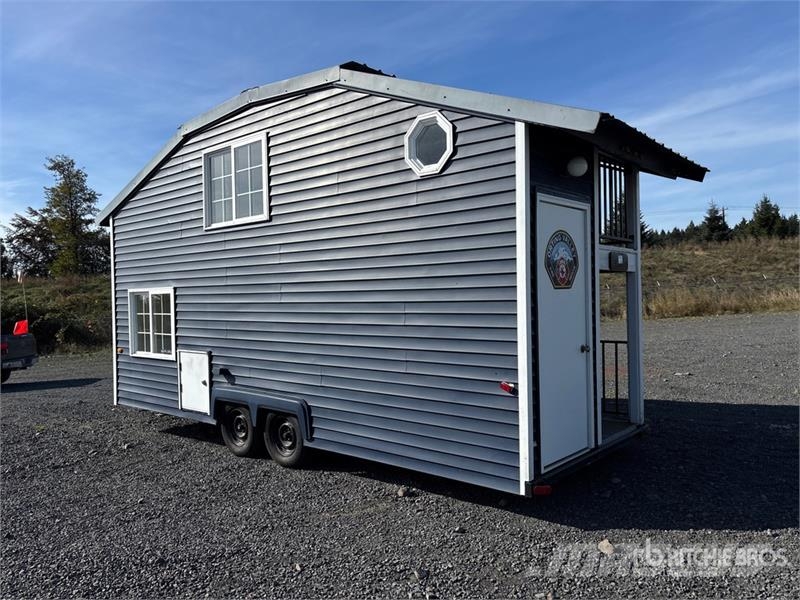 22 ft T/A Safety Smoke House Specialty Trailer 低架裝載車