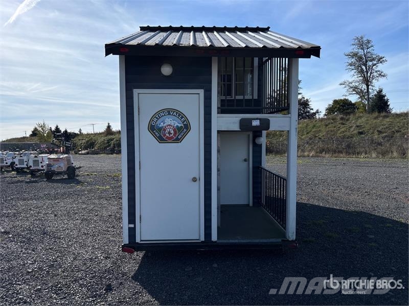 22 ft T/A Safety Smoke House Specialty Trailer 低架裝載車