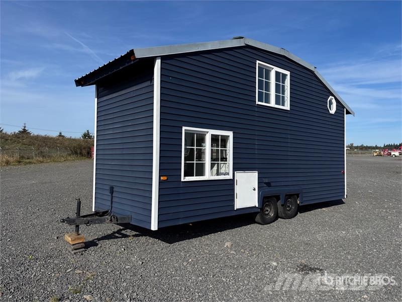 22 ft T/A Safety Smoke House Specialty Trailer 低架裝載車