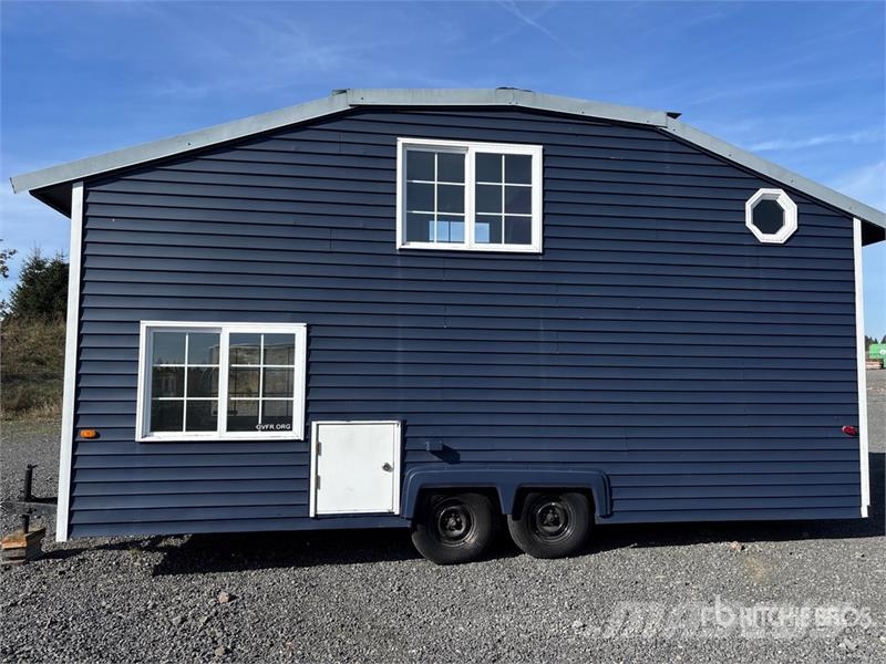 22 ft T/A Safety Smoke House Specialty Trailer 低架裝載車