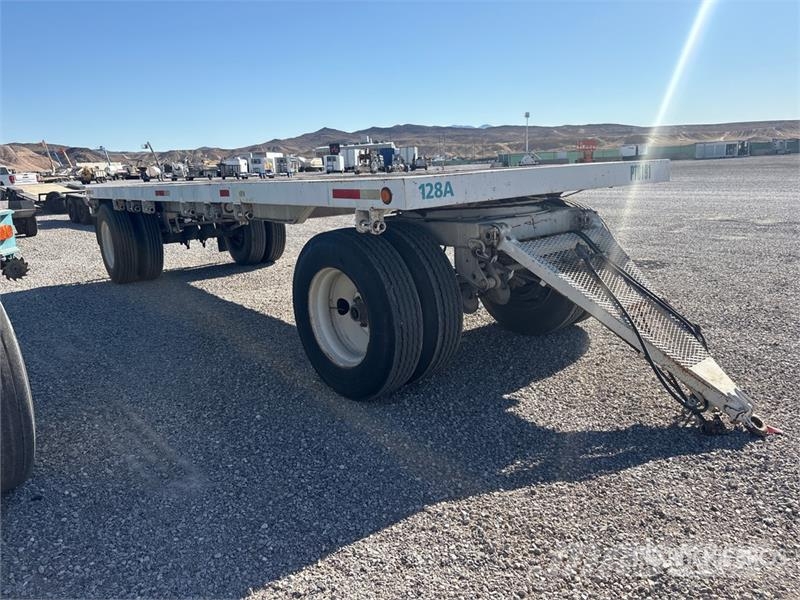 24 ft T/A A-Train Lead Flatbed Trailer Plato/keson prikolice