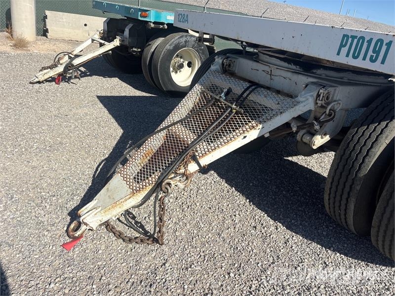 24 ft T/A A-Train Lead Flatbed Trailer Plato/keson prikolice