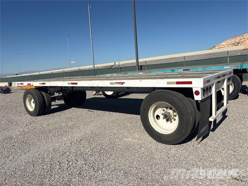 24 ft T/A A-Train Lead Flatbed Trailer Plato/keson prikolice