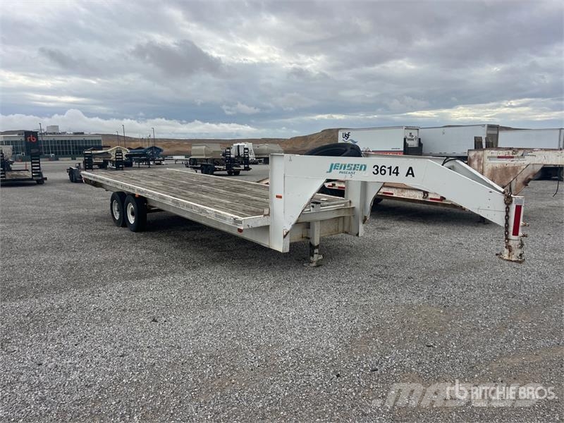 24 ft T/A Gooseneck Equipment Trailer Autotransportanhänger