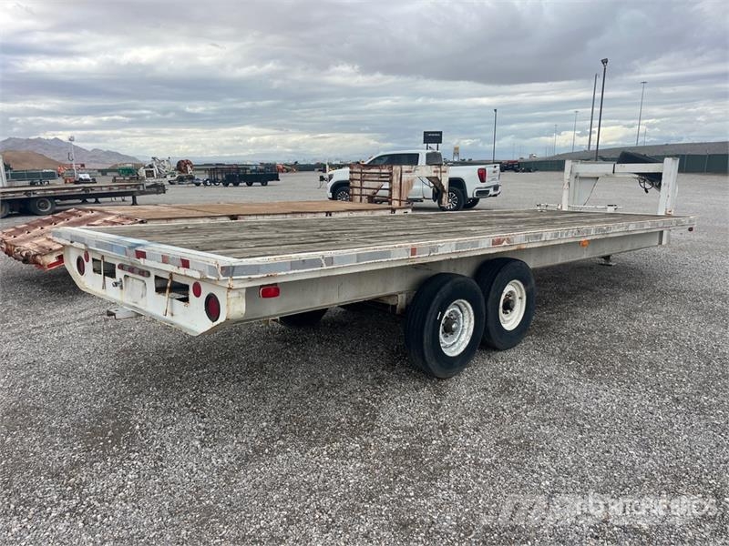 24 ft T/A Gooseneck Equipment Trailer Autotransportanhänger