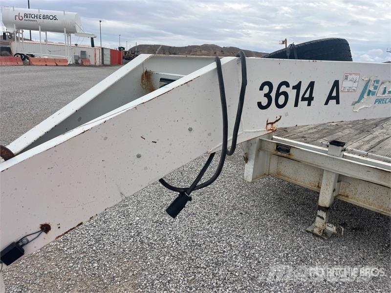 24 ft T/A Gooseneck Equipment Trailer Autotransportanhänger