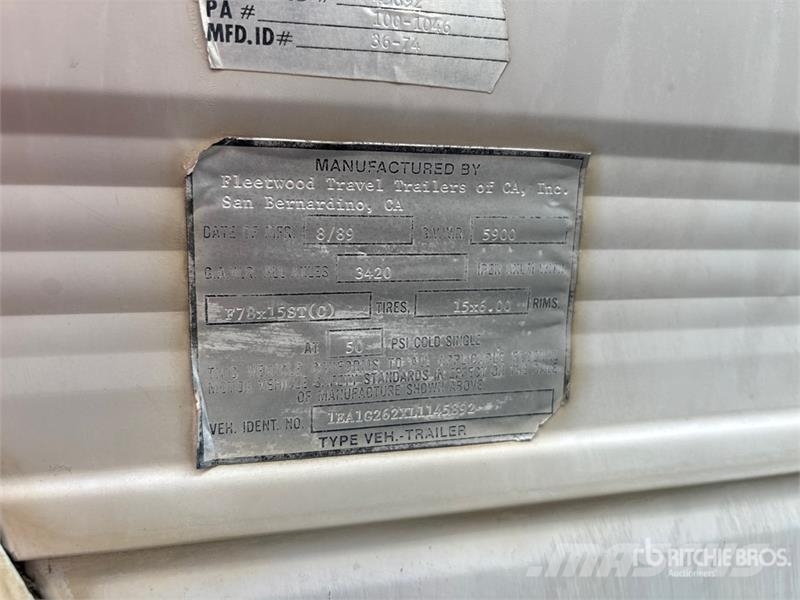  24 ft T/A Travel Trailer Otros remolques
