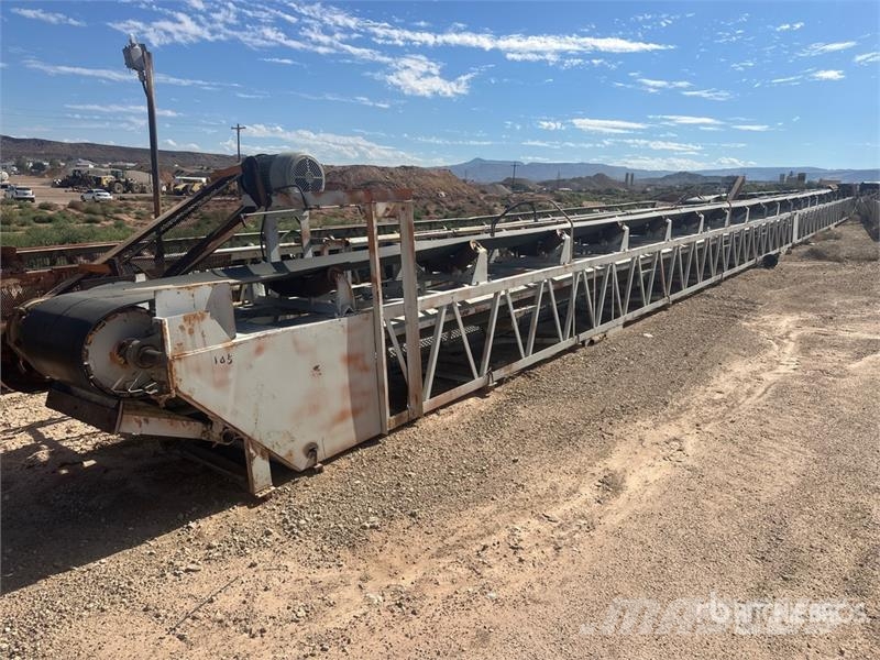 24 in x 105 ft Stationary Radial Stacking Conveyor Gradbeništvo - drugo
