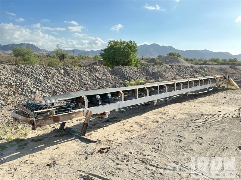 24 in x 44 ft Stationary Transfer Conveyor Belt (I Construcción - Otros