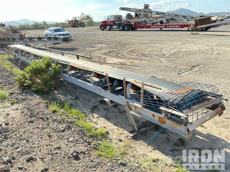 24 in x 44 ft Stationary Transfer Conveyor Belt (I Construcción - Otros