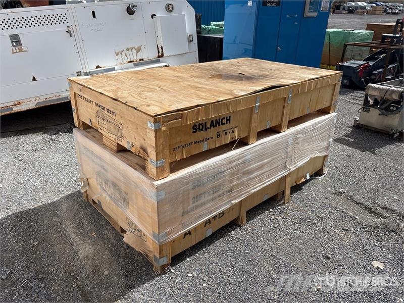25 ft x 33 ft Double Garage Metal Shed Jeklene gradbene konstrukcije