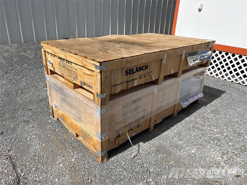 25 ft x 33 ft Double Garage Metal Shed Jeklene gradbene konstrukcije
