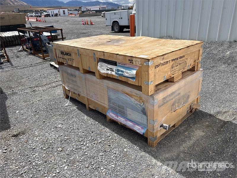 25 ft x 33 ft Double Garage Metal Shed Jeklene gradbene konstrukcije