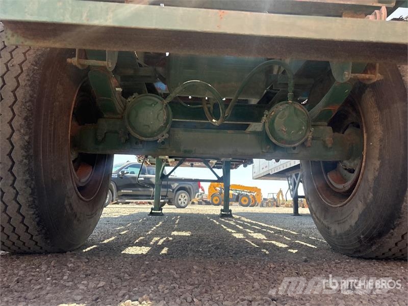  26 ft S/A Flatbed Trailer Plato/keson prikolice