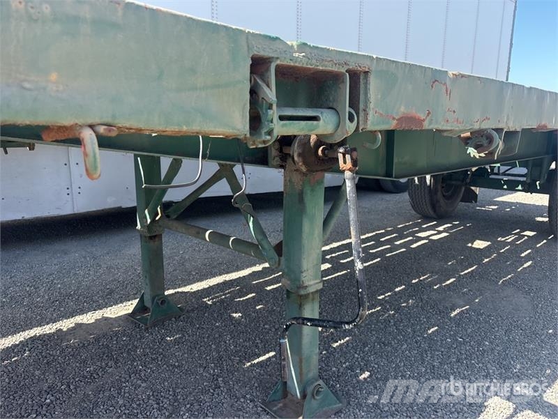  26 ft S/A Flatbed Trailer Plato/keson prikolice
