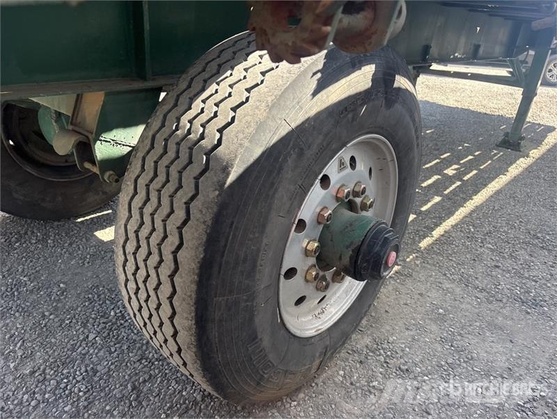  26 ft S/A Flatbed Trailer Plato/keson prikolice