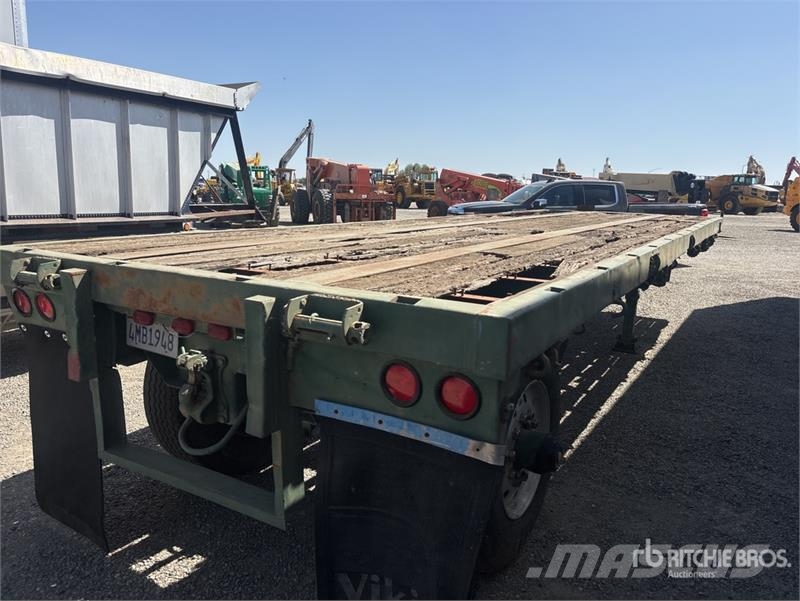  26 ft S/A Flatbed Trailer Plato/keson prikolice
