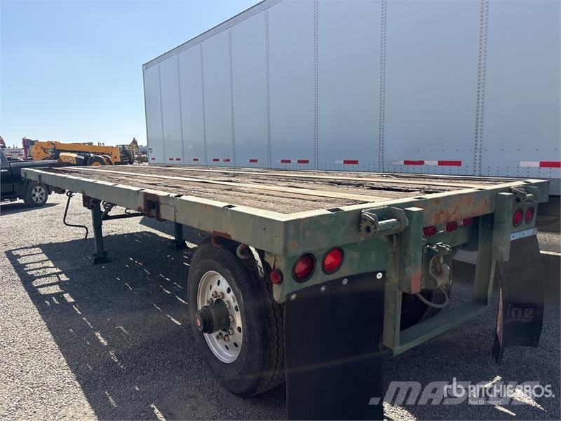  26 ft S/A Flatbed Trailer Plato/keson prikolice