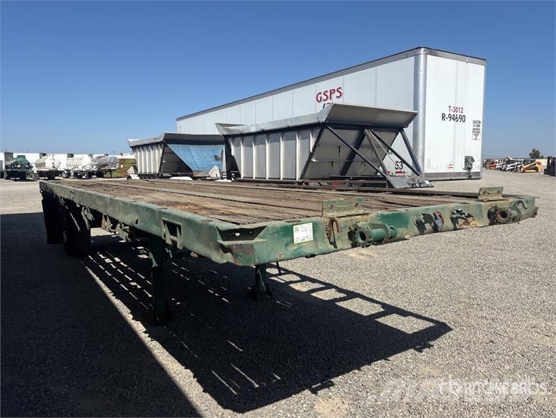  26 ft S/A Flatbed Trailer Plato/keson prikolice