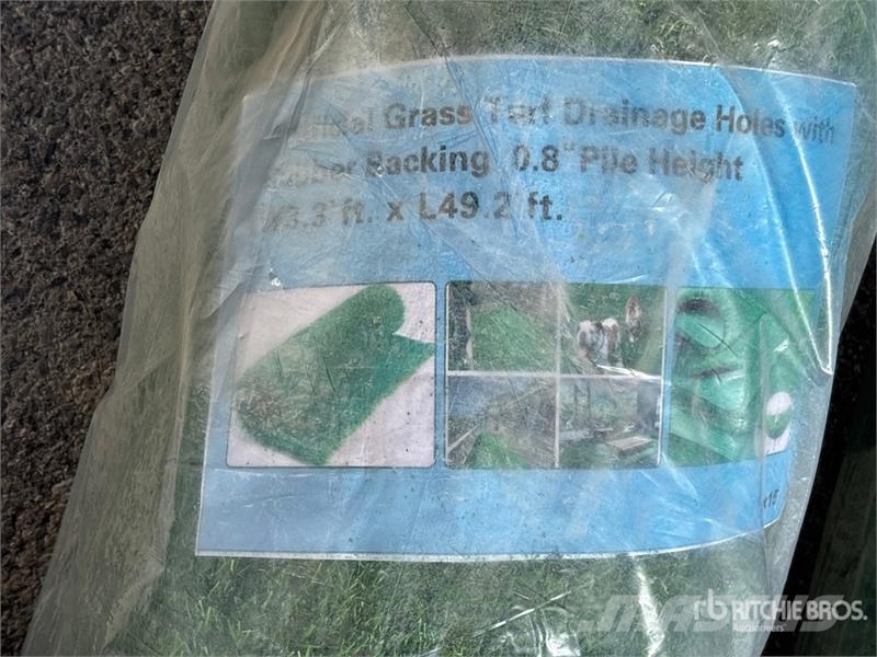 3.3 ft x 49.2 ft Artificial Grass Turf Pacēlāji, vinčas un materiālu lifti
