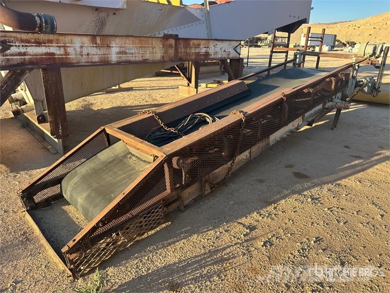 30 in x 18 ft Stationary Transfer Conveyor Belt Construcción - Otros