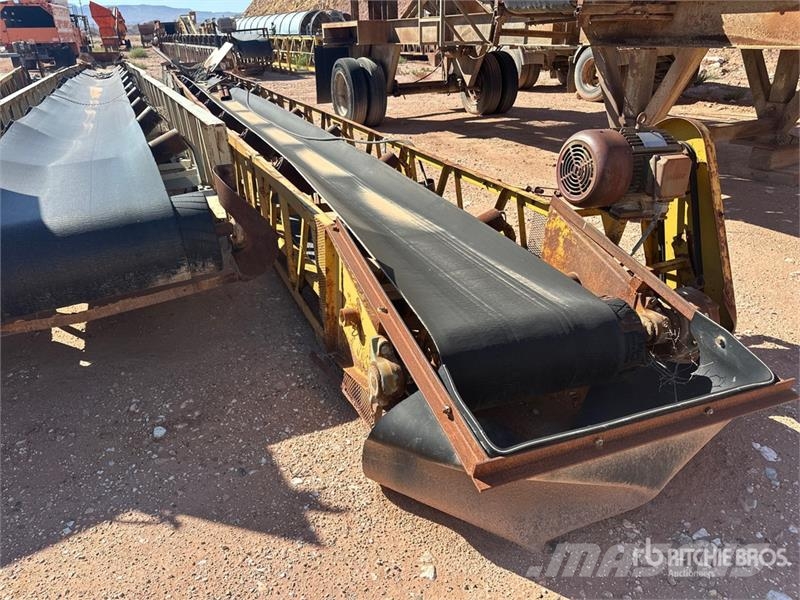 30 in x 50 ft Cedar Pit Smash Pulley Conveyor Belt 建設機械 - その他