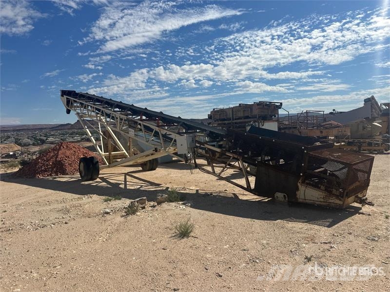 30 in x 54 ft Portable Transfer Conveyor Belt Gradbeništvo - drugo