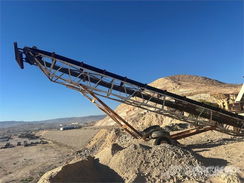 30 in x 62 ft Radial Stacking Conveyor Belt Outros Florestal