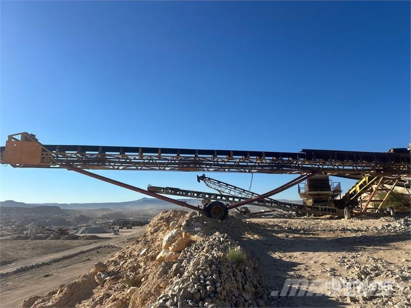 30 in x 70 ft Radial Stacking Conveyor Belt Outros Florestal