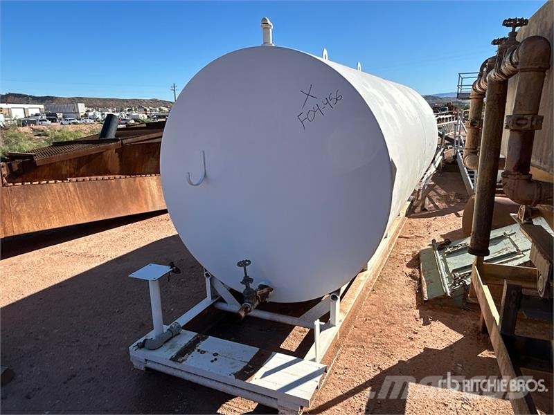 3000 gal Skid Mounted Steel Water Tank Fuel and additive tanks