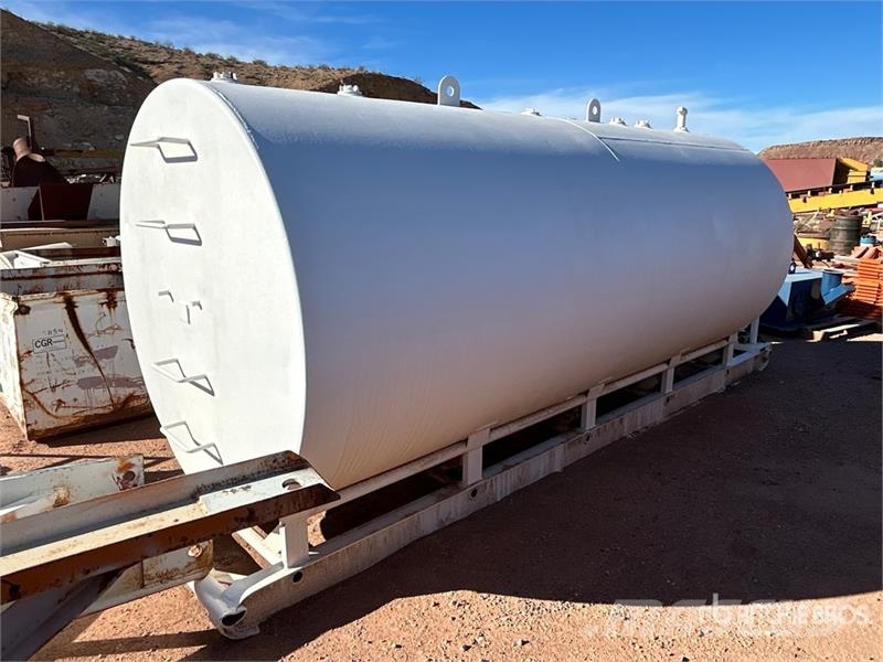  3000 gal Skid Mounted Steel Water Tank Fuel and additive tanks