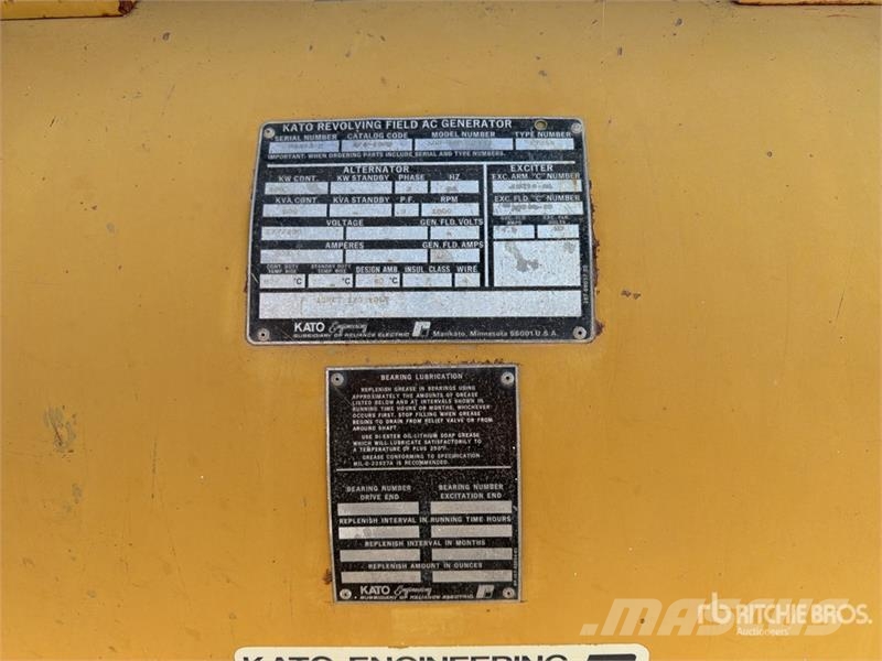 3412 500 kVA Skid-Mounted Generator Set Dizelski agregati