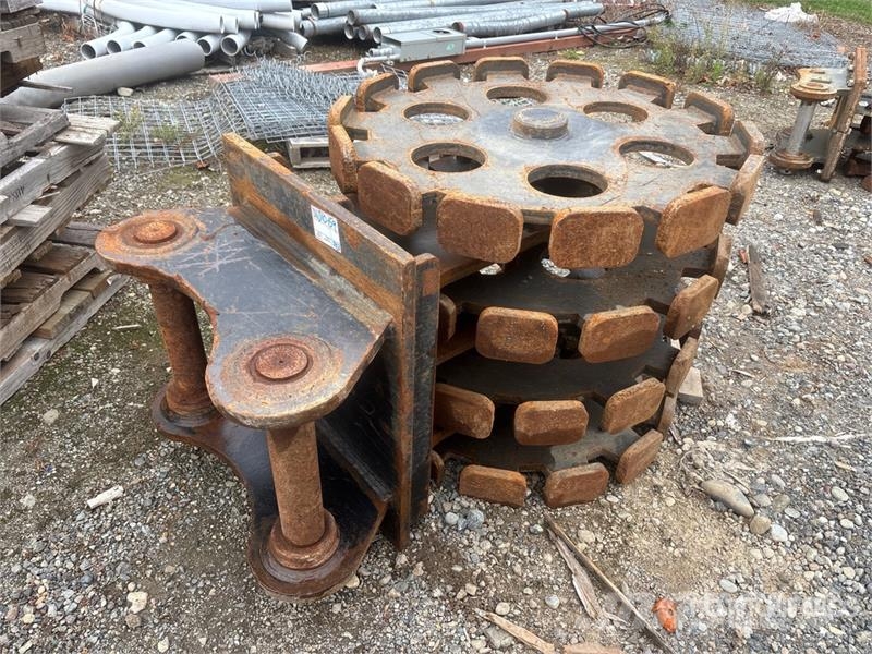  36 in Excavator Compaction Wheel Otros componentes