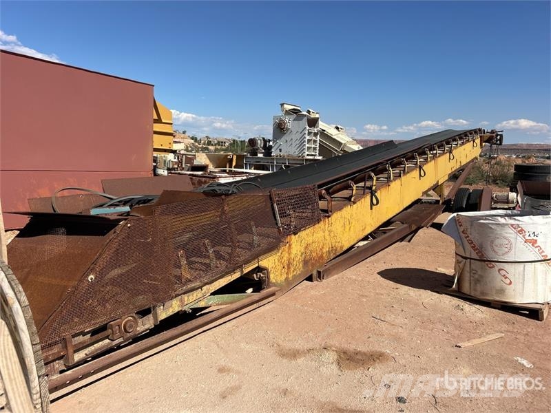 36 in x 54 ft Portable Stacking Conveyor Construcción - Otros